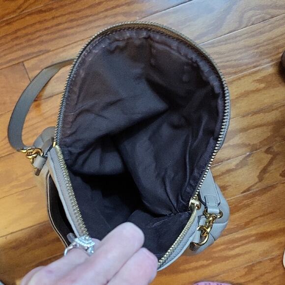 Marc By Marc Jacobs Gray Taupe Crossbody Bag with Adjustable Strap - Picture 7 of 15